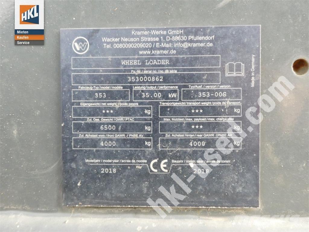 Kramer 5075 Kolesni nakladalci