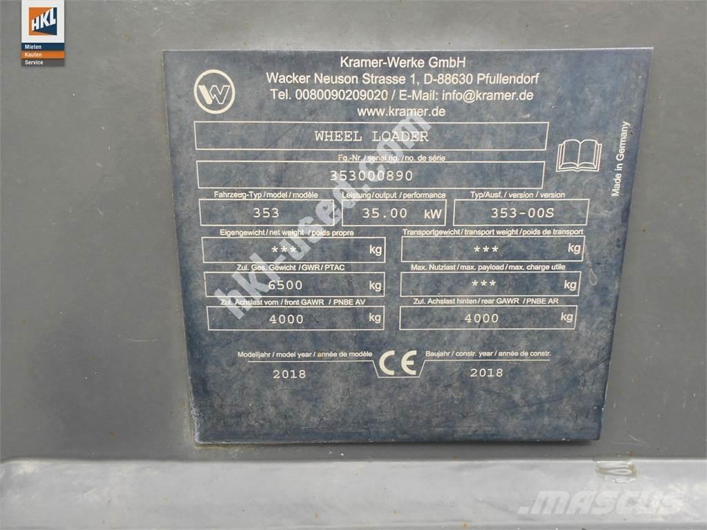 Kramer 5075 Kolesni nakladalci