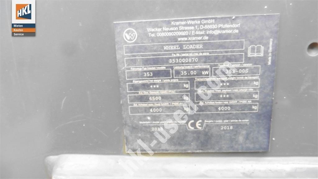 Kramer 5075 Kolesni nakladalci