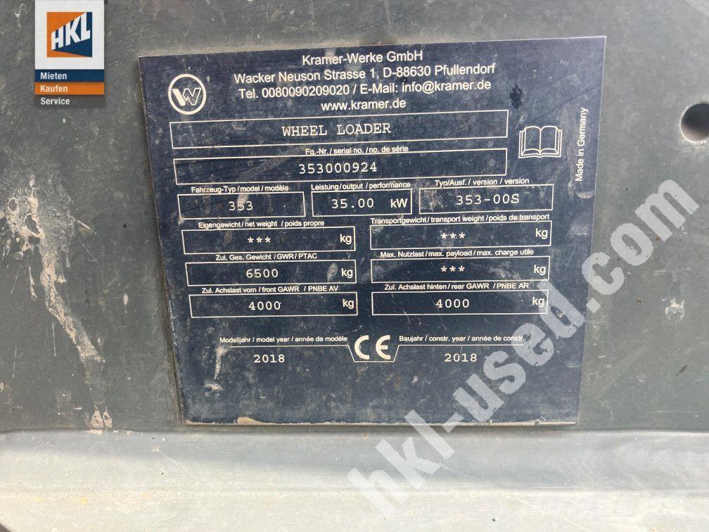 Kramer 5075 Kolesni nakladalci