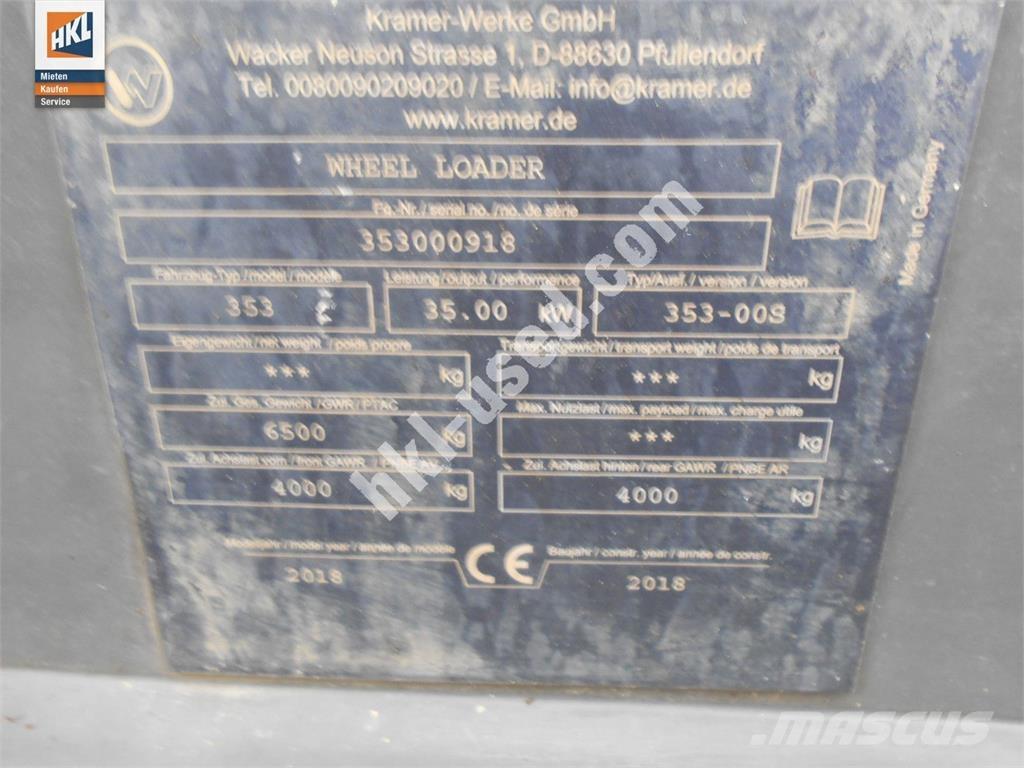 Kramer 5075 Kolesni nakladalci