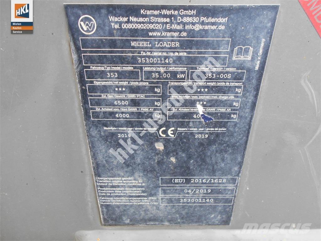 Kramer 5075 Kolesni nakladalci