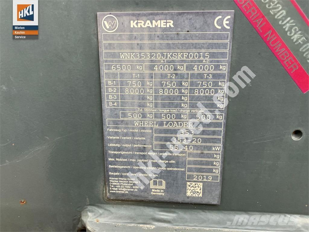 Kramer 5075 Kolesni nakladalci