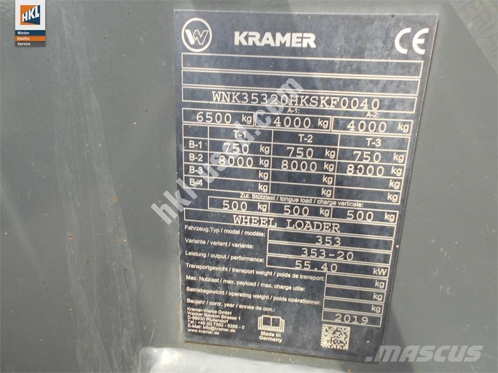 Kramer 5075 Kolesni nakladalci