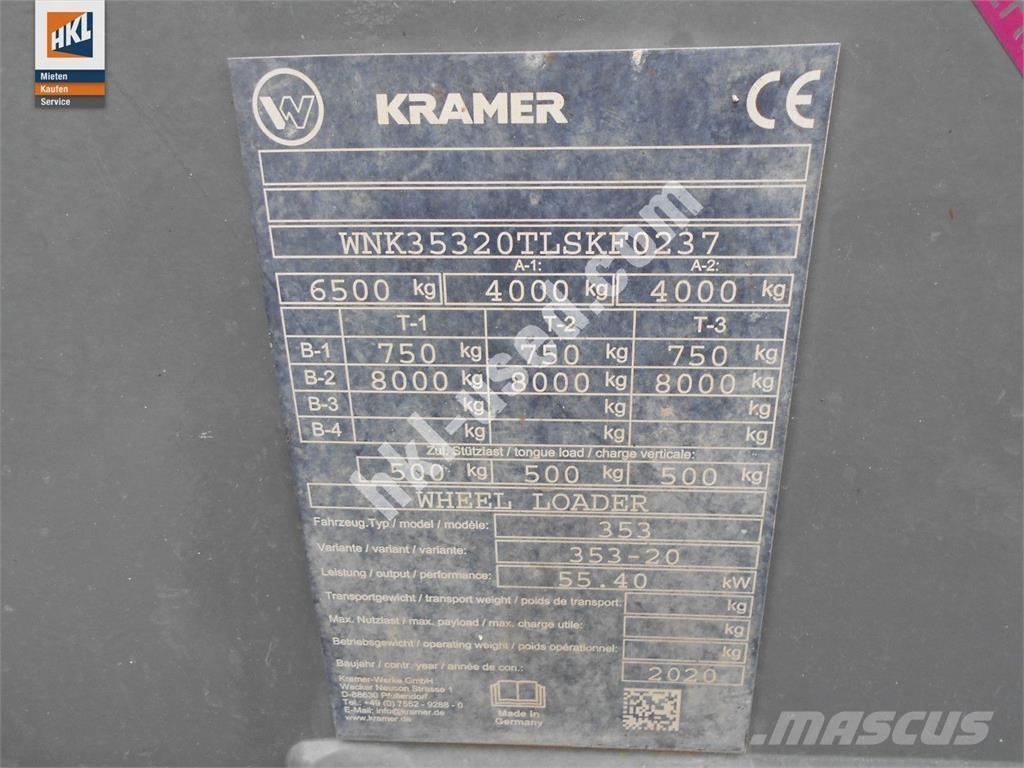 Kramer 5075 Kolesni nakladalci