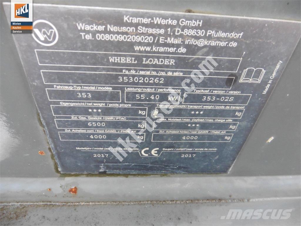 Kramer 5095 Kolesni nakladalci