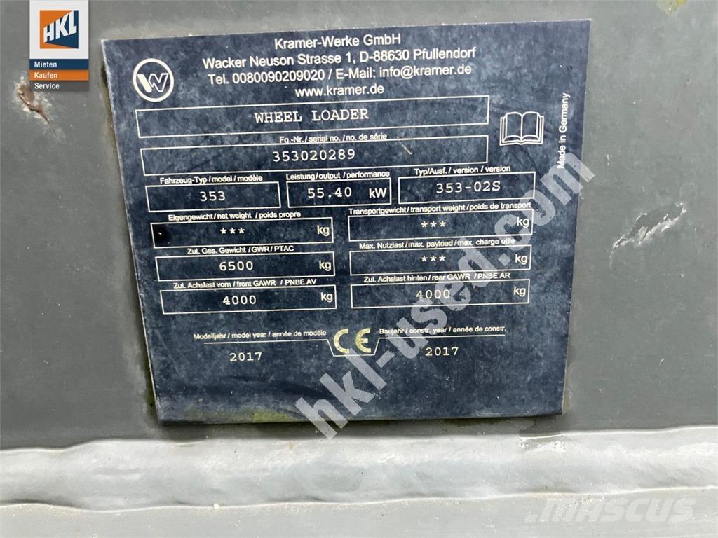 Kramer 5095 Kolesni nakladalci