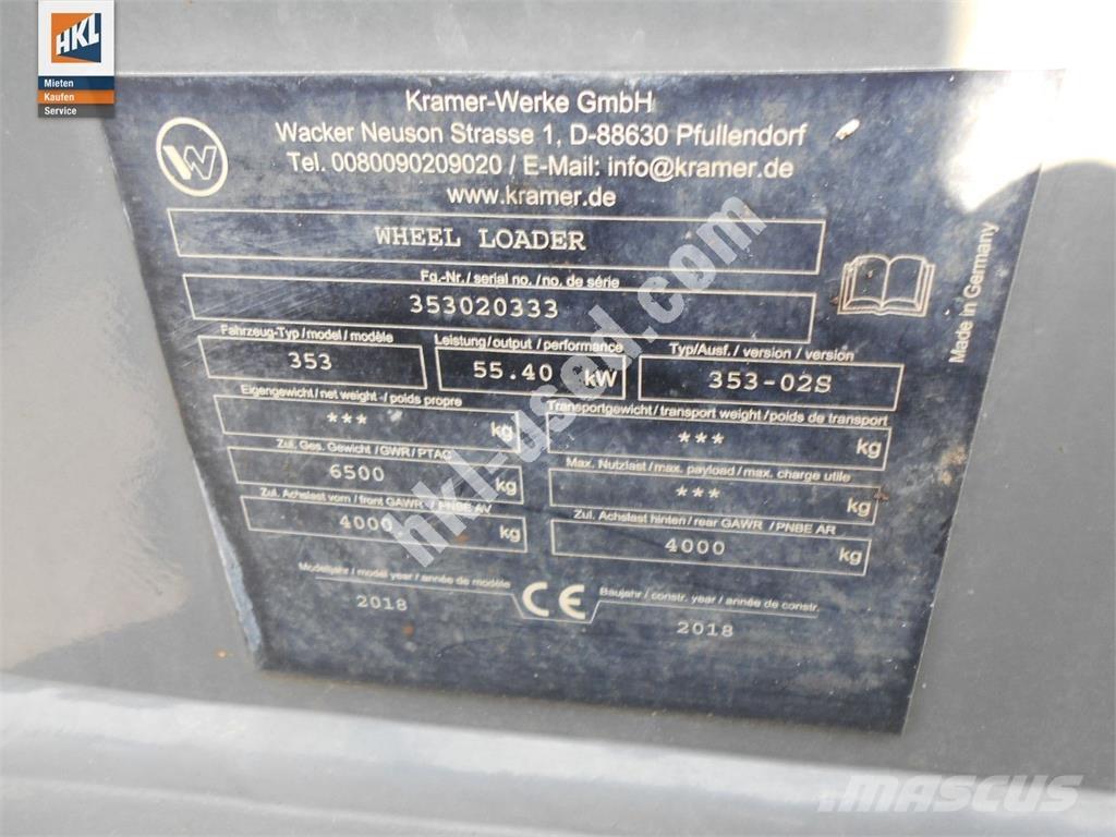 Kramer 5095 Kolesni nakladalci
