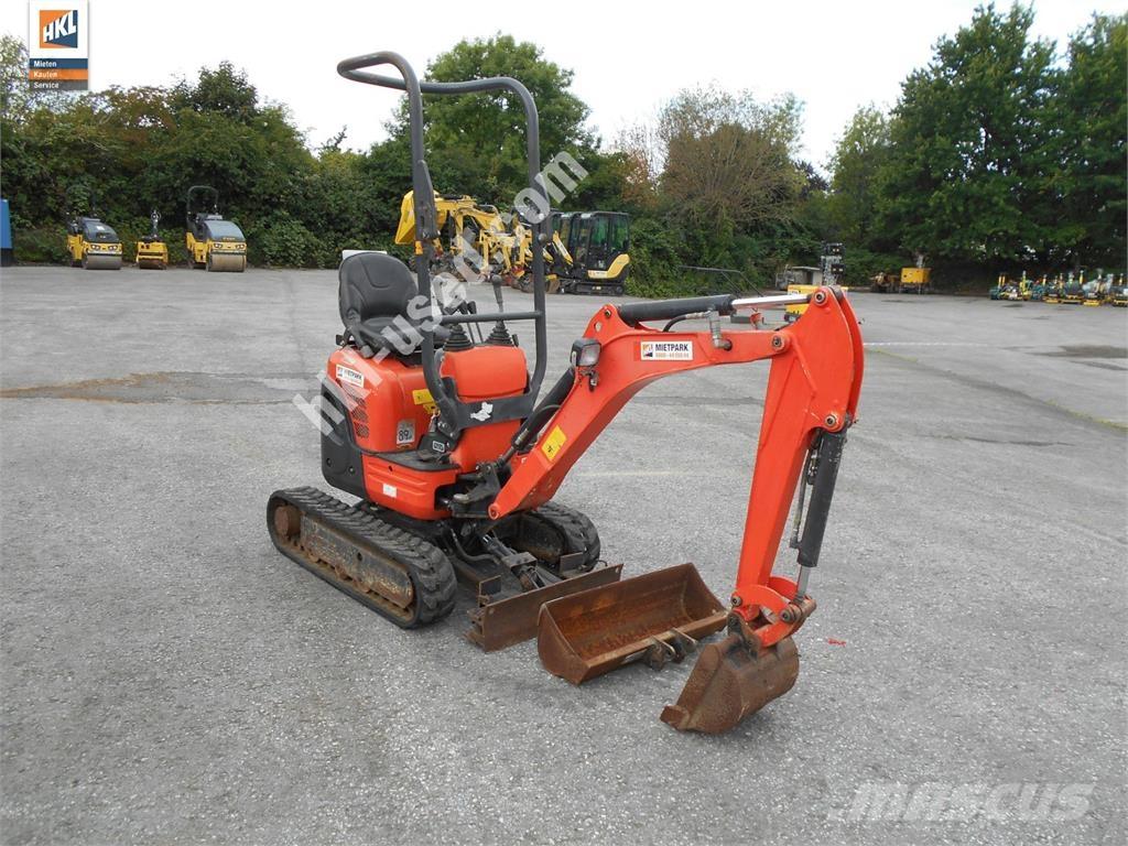 Kubota U 10-3 Mini bagri <7t