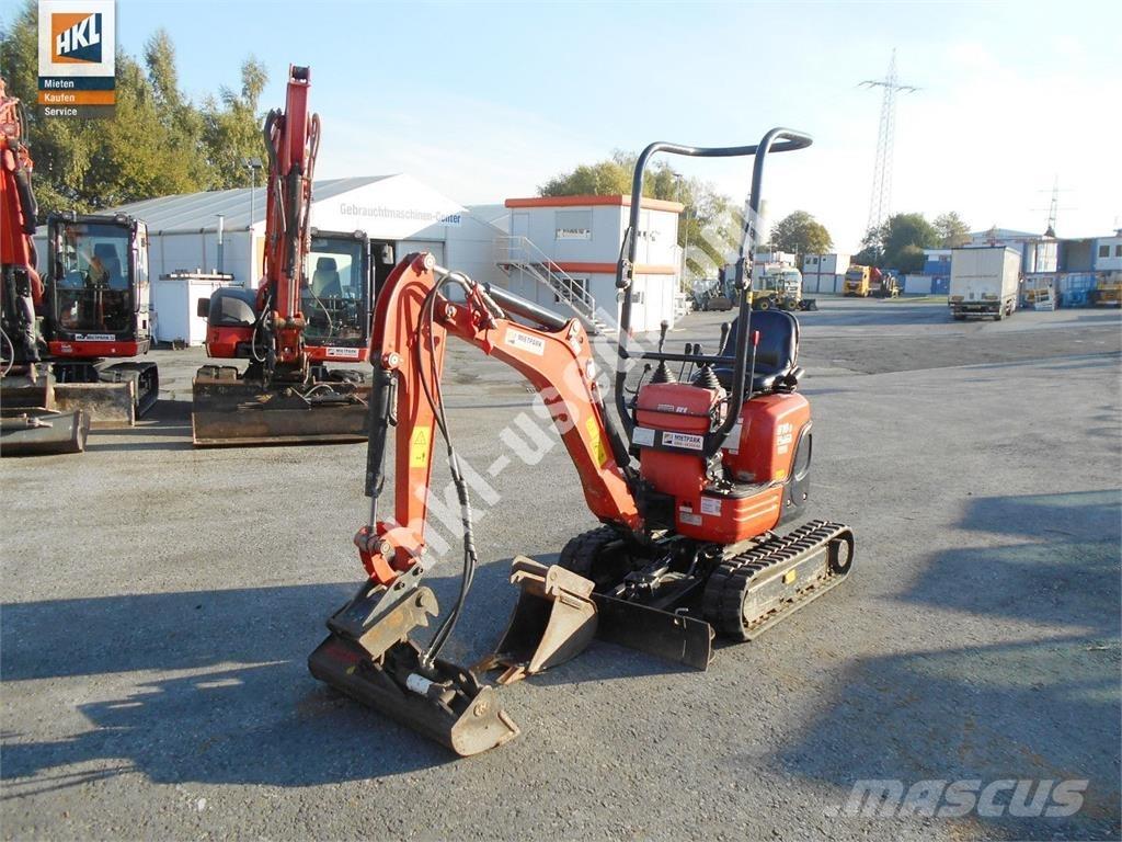 Kubota U 10-3 Mini bagri <7t