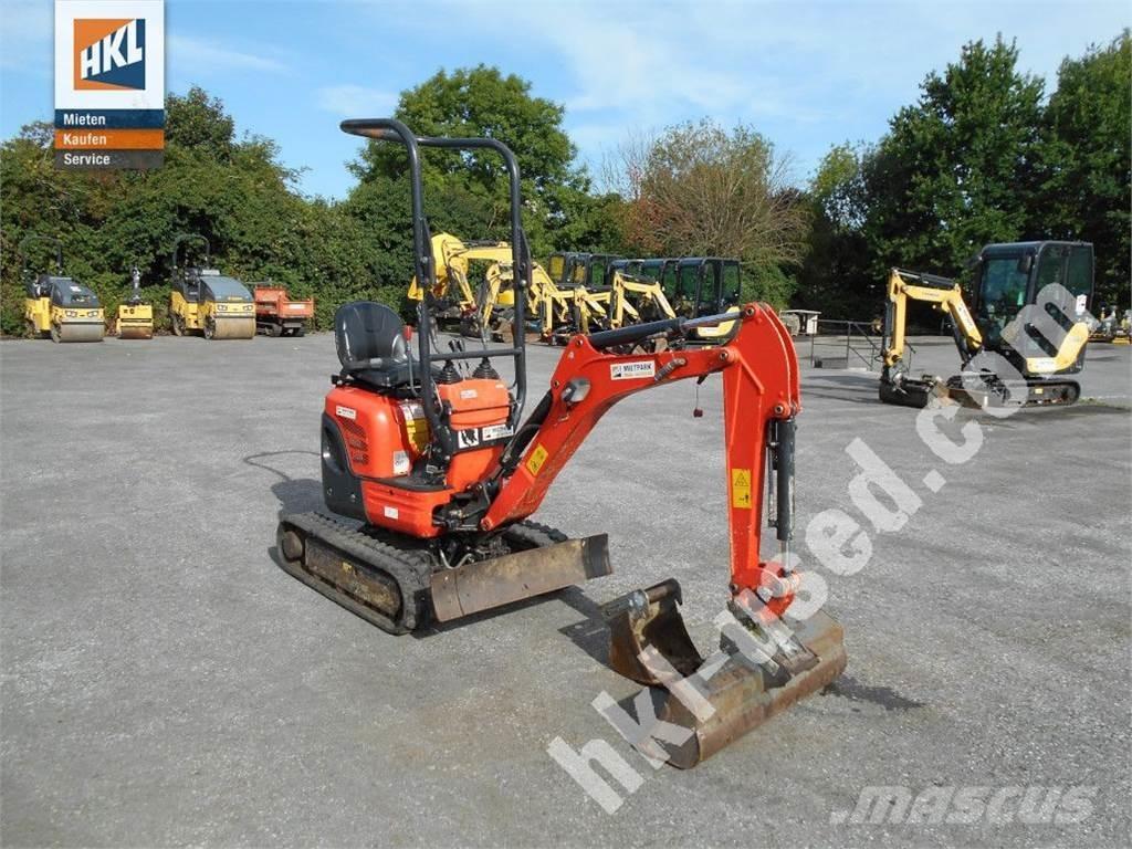 Kubota U 10-3 Mini bagri <7t