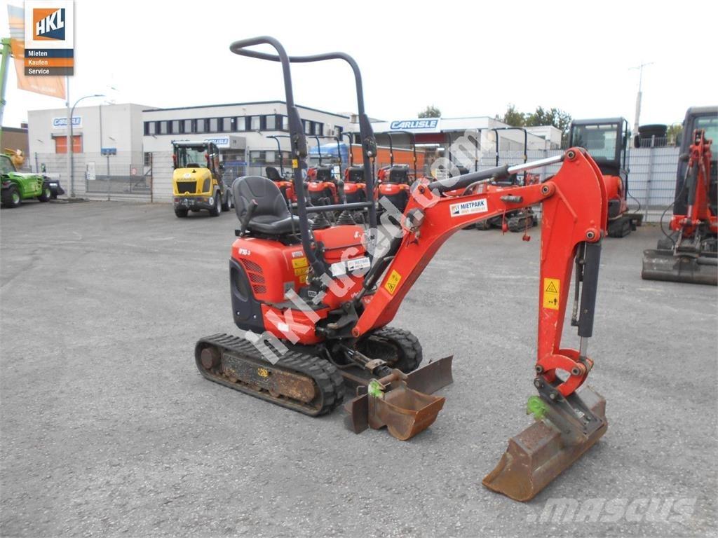 Kubota U 10-3 Mini bagri <7t