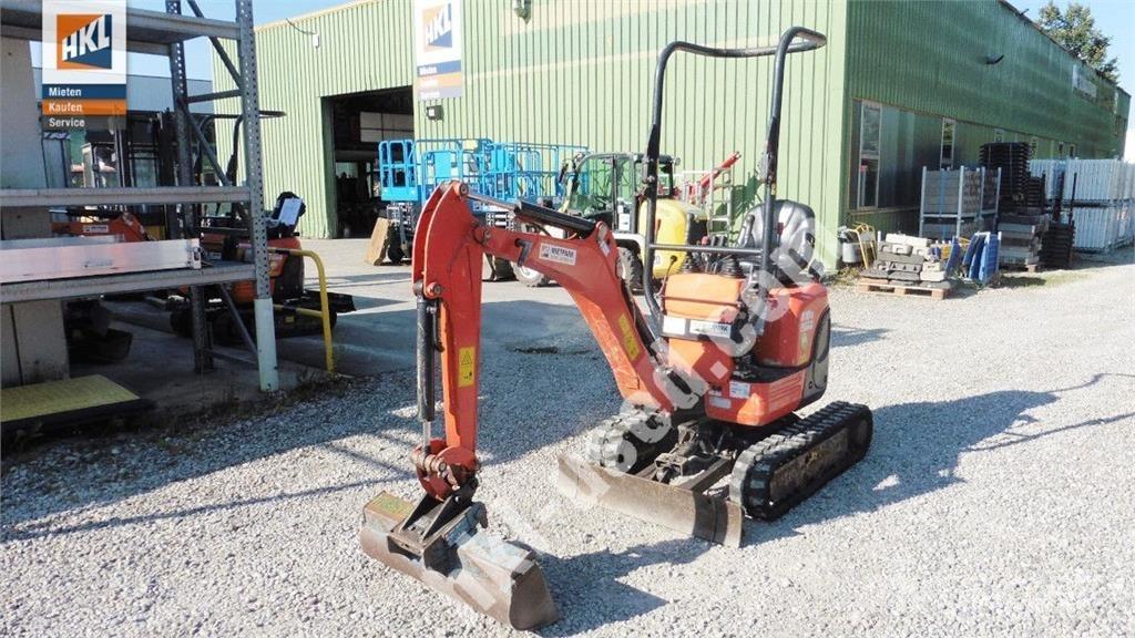 Kubota U 10-3 Mini bagri <7t