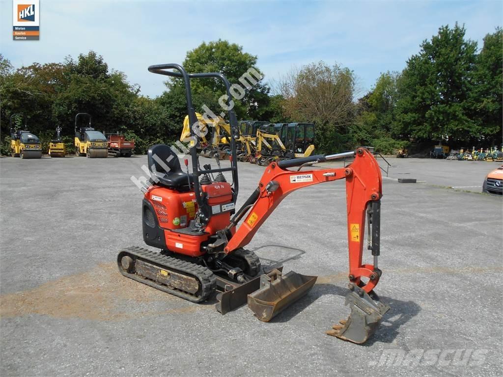 Kubota U 10-3 Mini bagri <7t