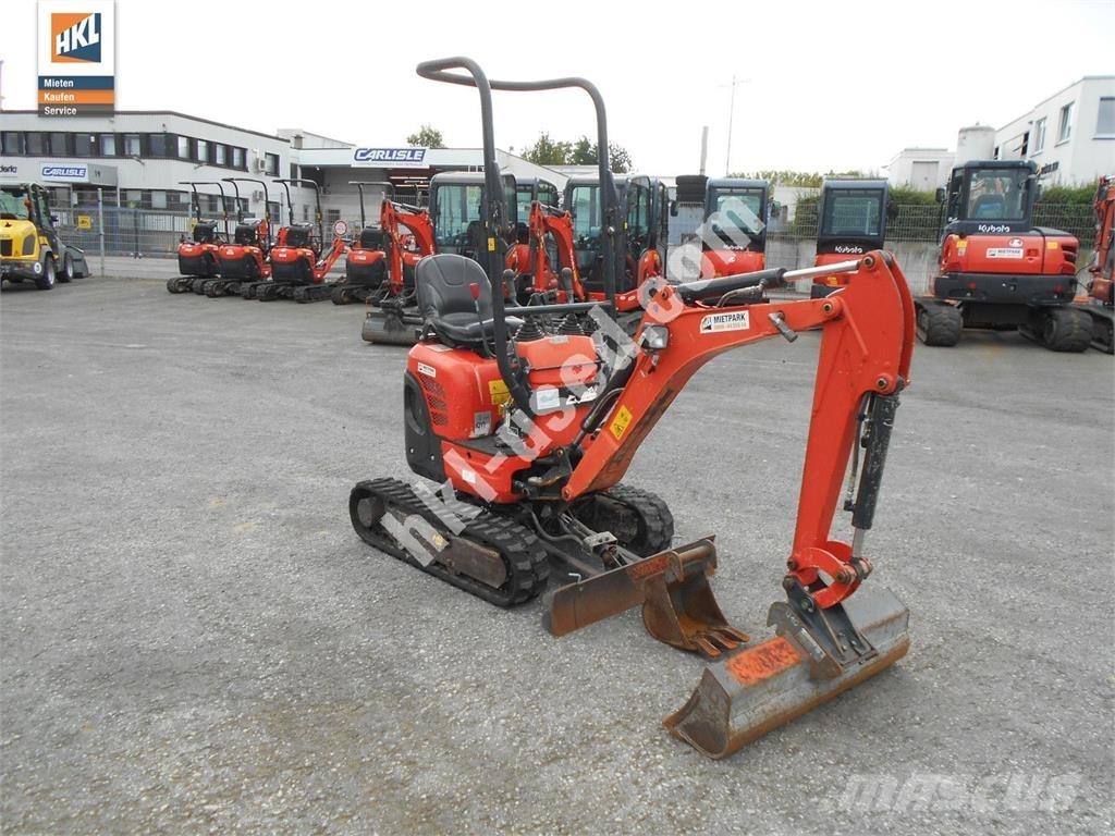 Kubota U 10-3 Mini bagri <7t