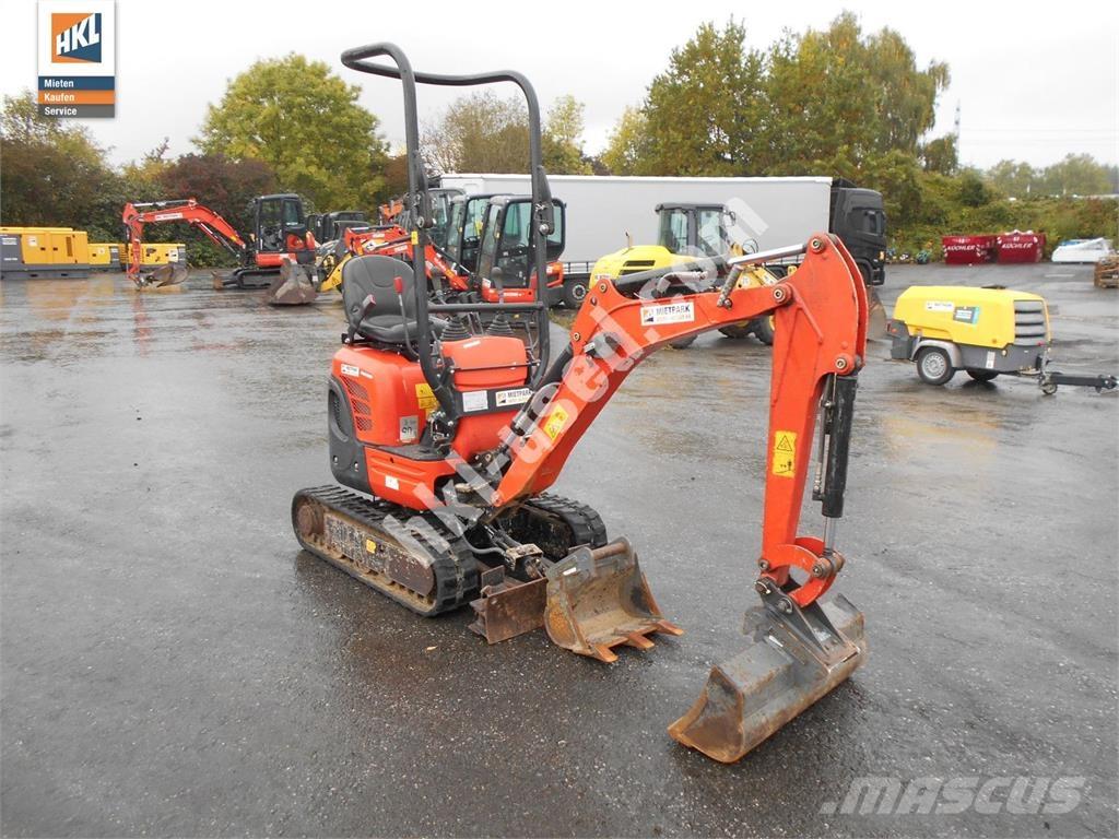Kubota U 10-3 Mini bagri <7t