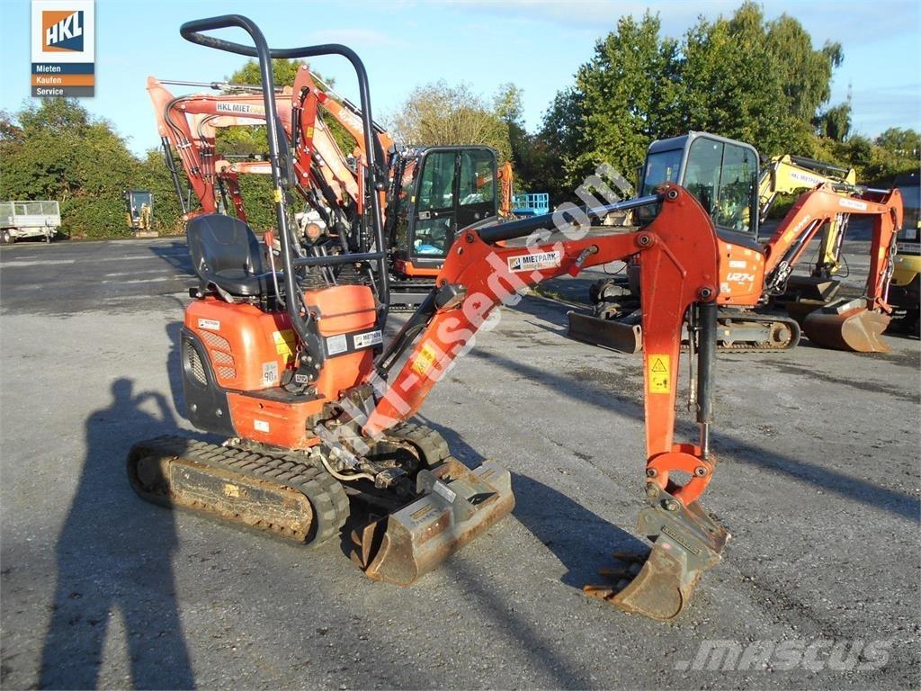 Kubota U 10-3 Mini bagri <7t