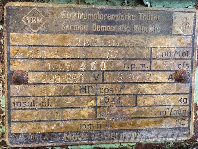  0,8 kW VEM E-Motor Motorji