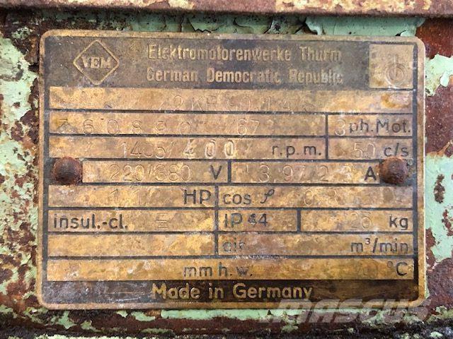  0,8 kW VEM E-Motor Motorji