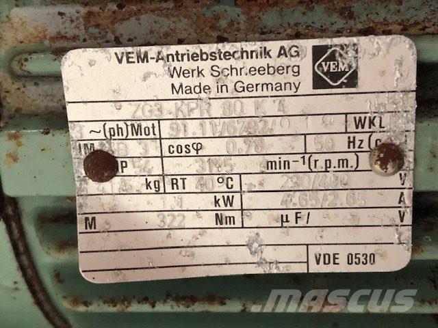  1,1 kW VEM E-Motor Motorji