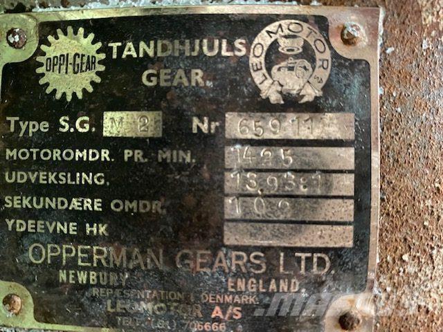  1,5 HK Thrige Gearmotor Motorji