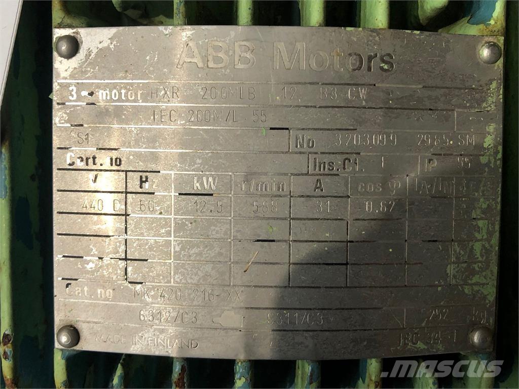  12,5 kW ABB E-Motor Motorji