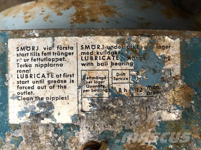  15 kW ASEA Gearmotor Motorji