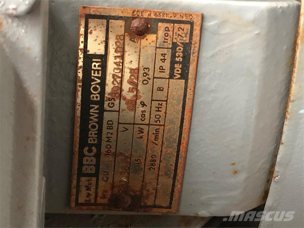  15 kW BBC E-Motor Motorji