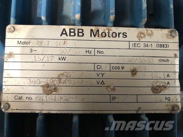 17 kW ABB MBT 160 E-Motor Motorji