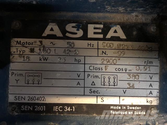  18 kW Asea E-Motor Motorji