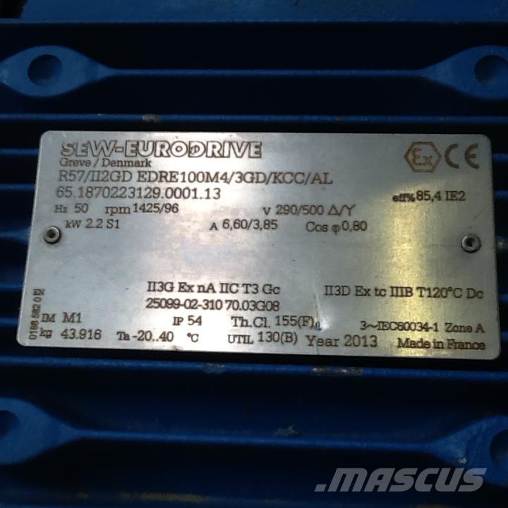  2,2 kW SEW E-Motor Motorji