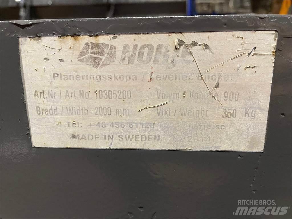  2000 mm Læsseskovl Žlice