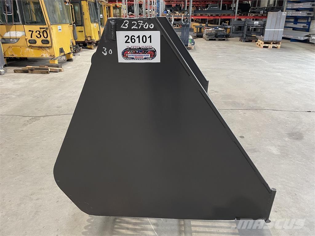  2700 mm Ribbeskovl Žlice