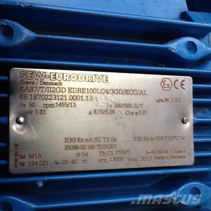  3,0 kW SEW E-Motor Motorji