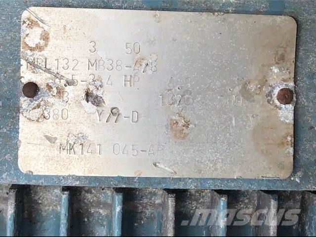  3,4/6,5 kW Asea E-Motor Motorji