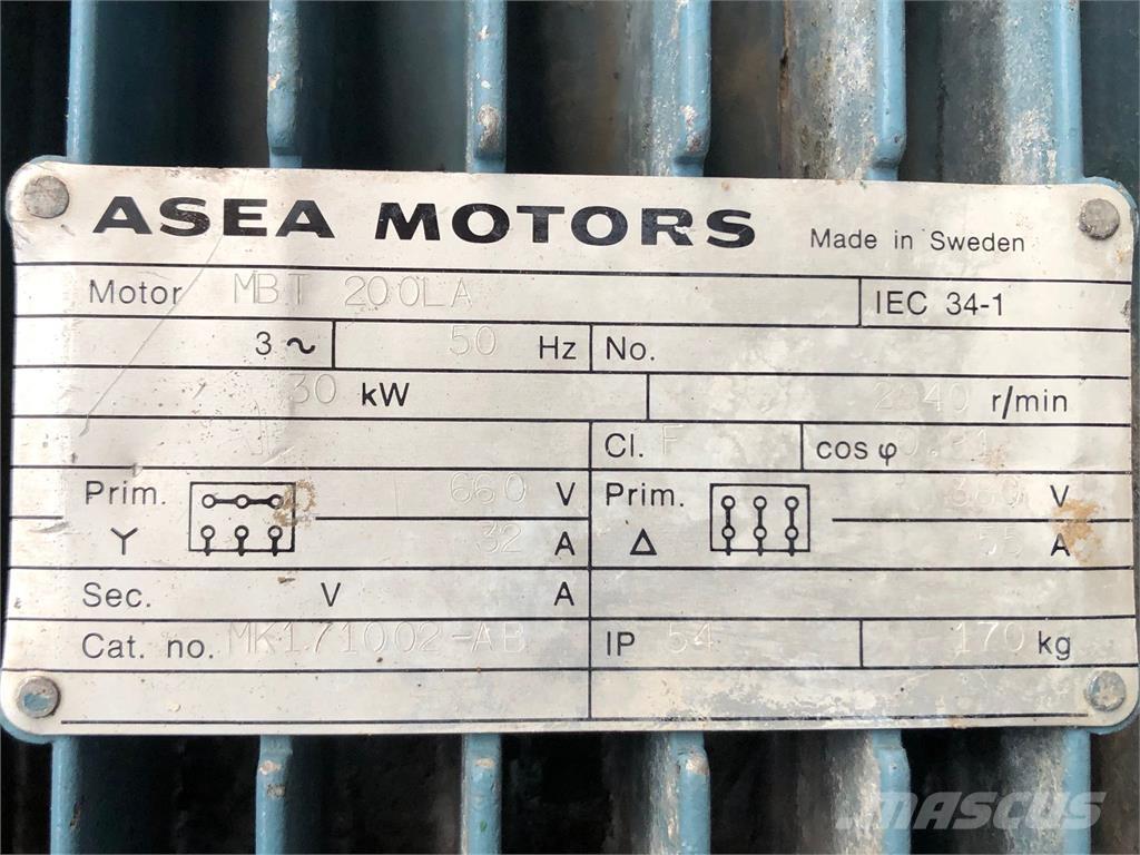  30 kW ASEA E-Motor Motorji