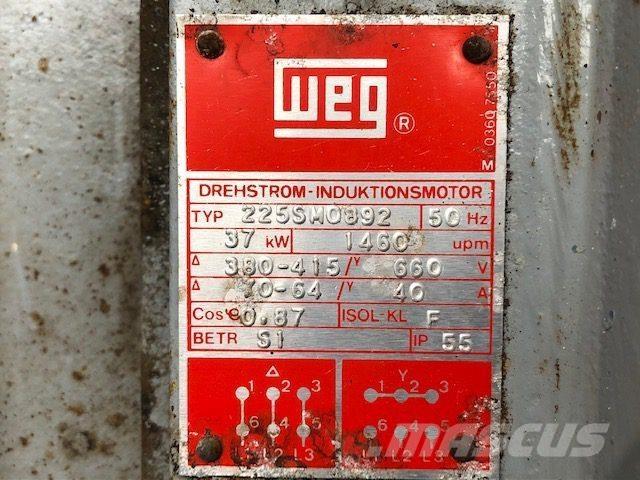  37 kW WEG E-Motor Motorji