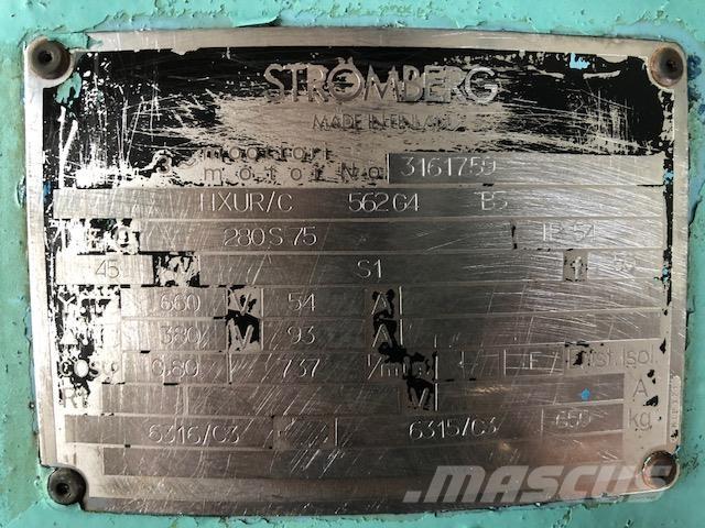  45 kW Strömberg E-motor Motorji