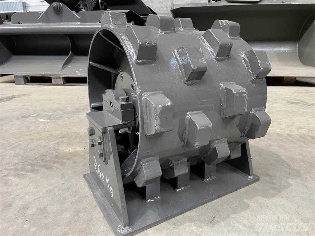  450 mm kompaktorhjul Kolesni valjarji s pnevmatikami