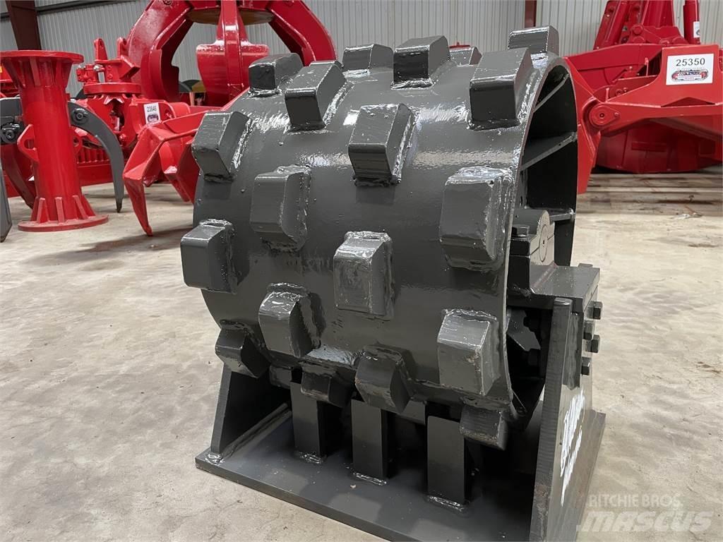  450 mm kompaktorhjul Kolesni valjarji s pnevmatikami