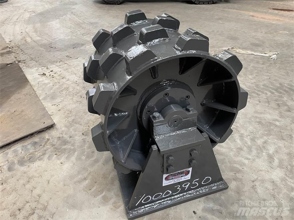  450 mm kompaktorhjul Kolesni valjarji s pnevmatikami
