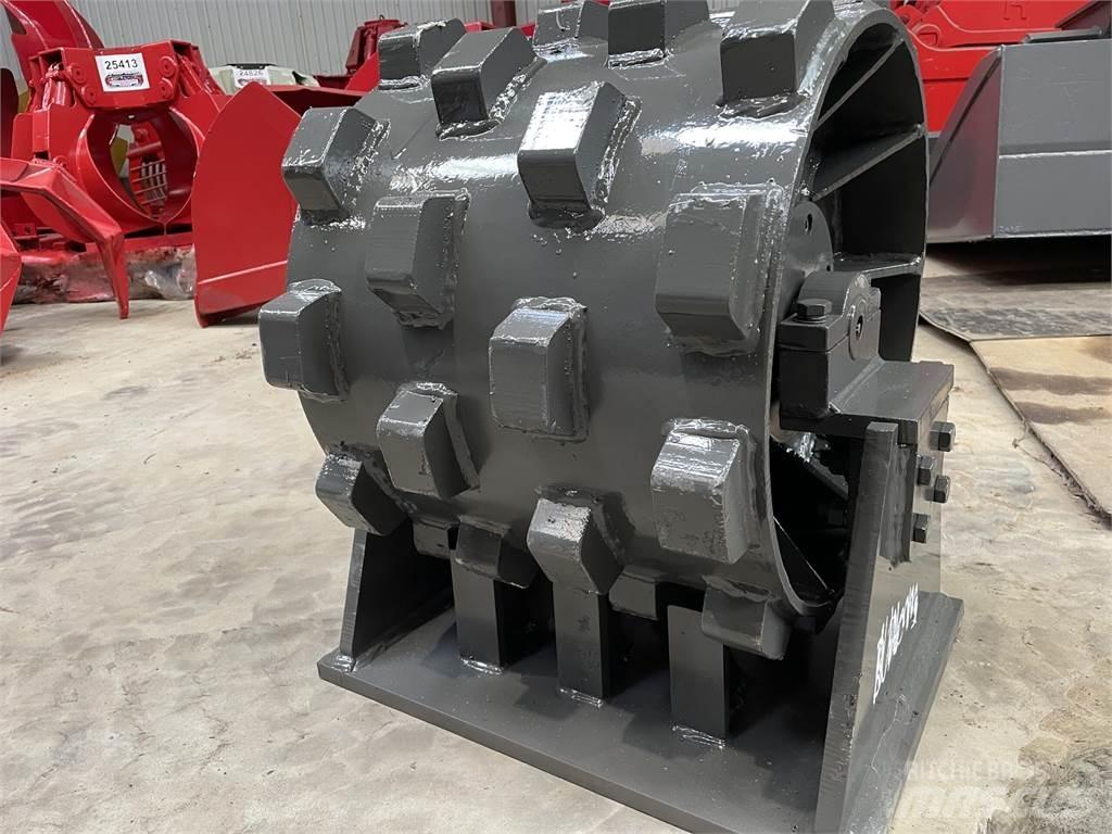  450 mm kompaktorhjul Kolesni valjarji s pnevmatikami