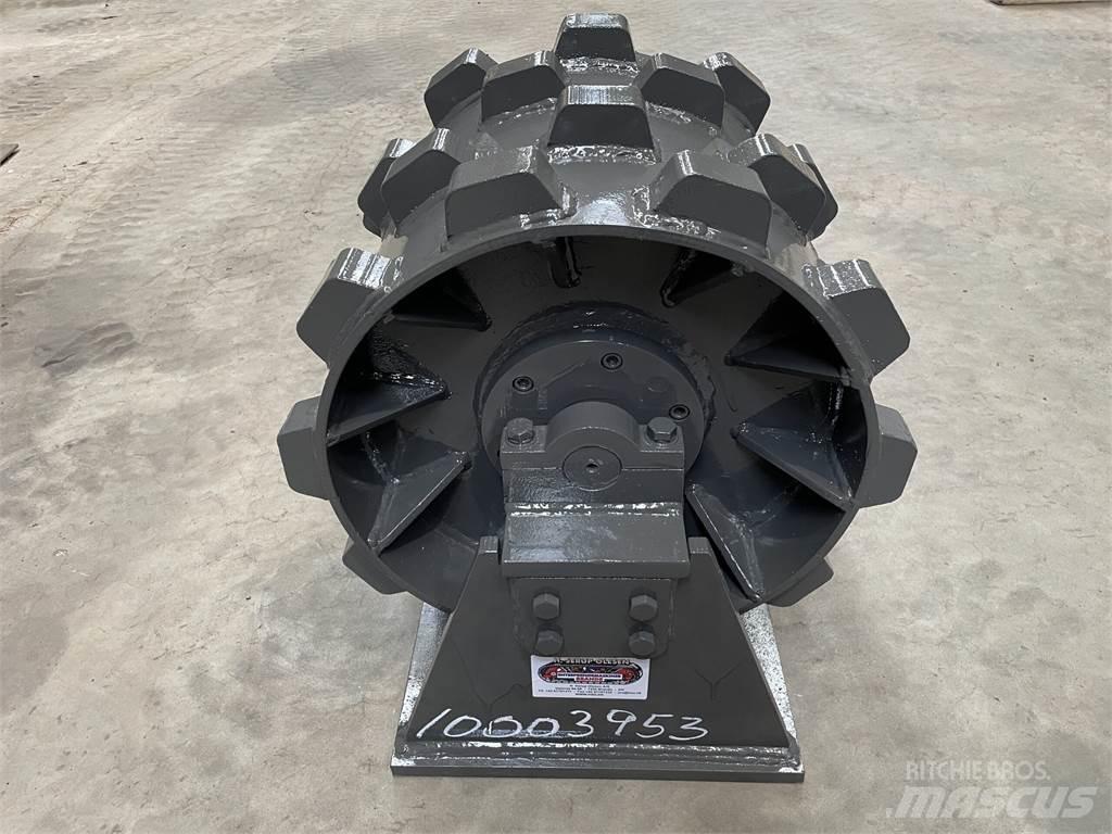  450 mm kompaktorhjul Kolesni valjarji s pnevmatikami