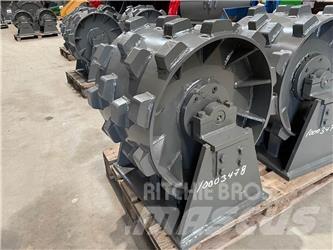  470 mm Kompaktorhjul Kolesni valjarji s pnevmatikami