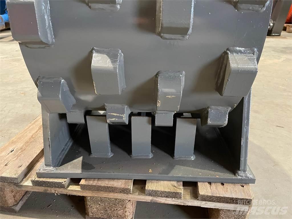  470 mm Kompaktorhjul Kolesni valjarji s pnevmatikami