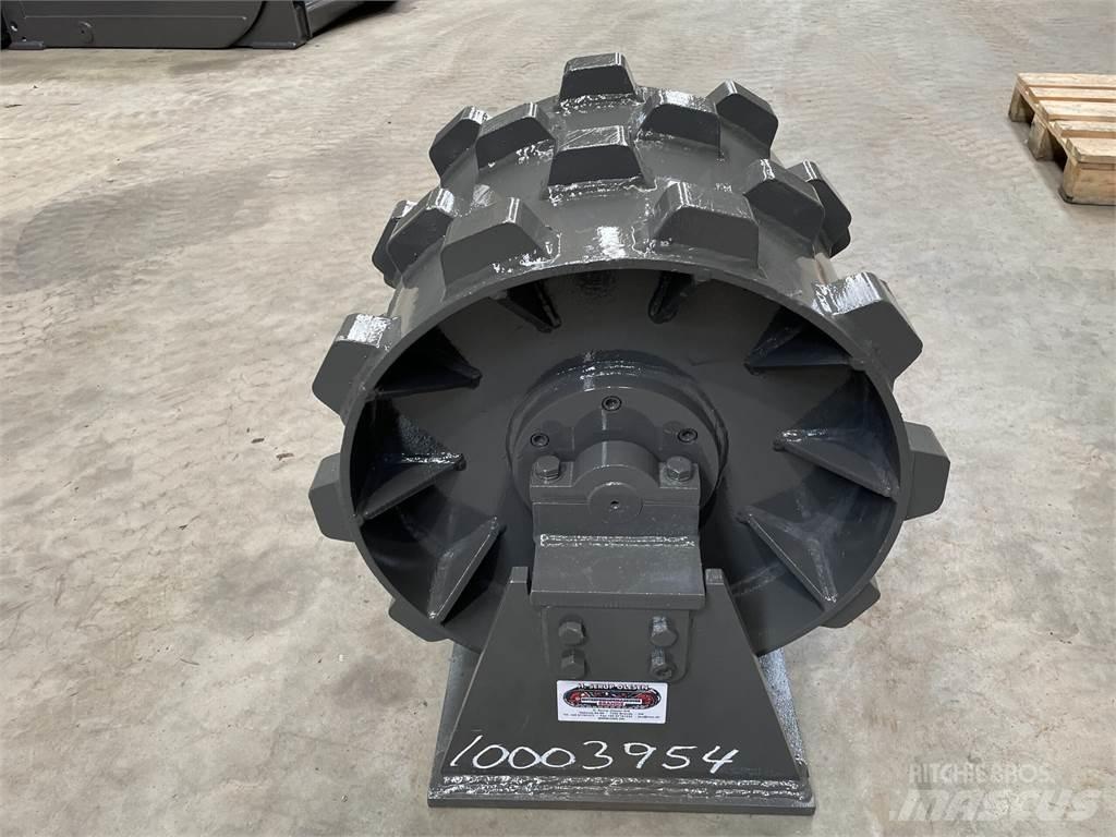  470 mm kompaktorhjul Kolesni valjarji s pnevmatikami