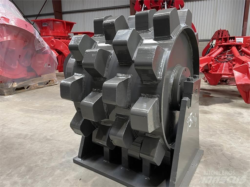  570 mm kompaktorhjul Kolesni valjarji s pnevmatikami