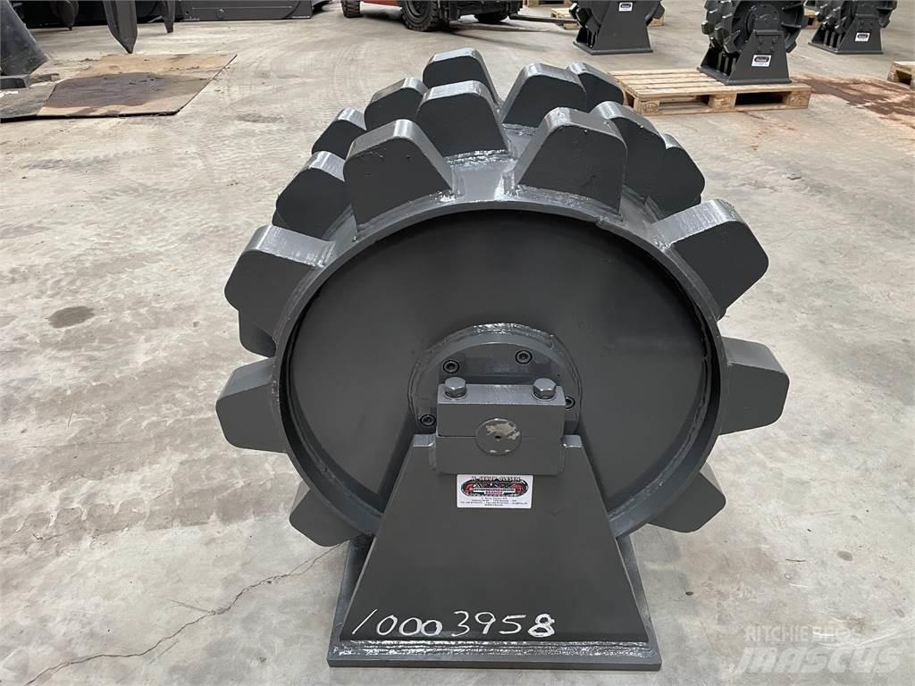  570 mm kompaktorhjul Kolesni valjarji s pnevmatikami