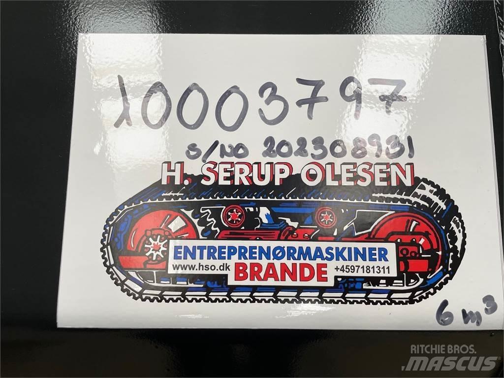  6 kbm Højtipskovl Žlice