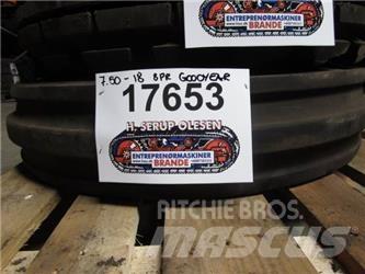  7.50-18 Goodyear dæk - 1 stk. Gume, kolesa in platišča